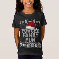 Fun de famille forcée Noël amusant Sarcastique drô