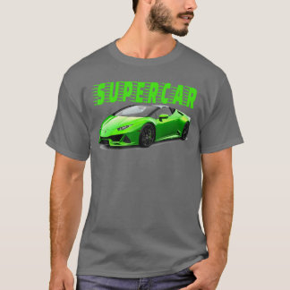T-shirt Fun Eotic Supercar tee Perfect for Sports car Enth