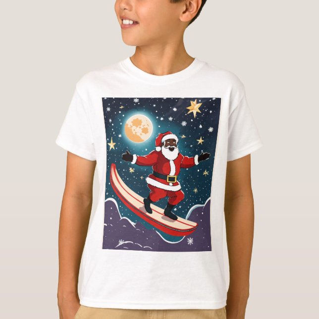 T-shirt Fun et Festive Noël design (Devant)