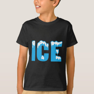 T-shirt Fun Fun Fire et Costume de glace Halloween Famille