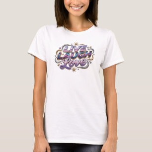 T-shirt Fun & Funky EN DIRECT RIRE AMOUR Conception Artist