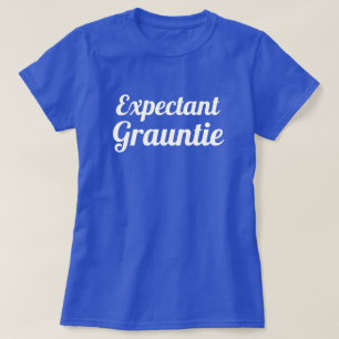 T-shirt Fun "Grauntie attendue"