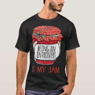 T-shirt Fun Introvert Gift Women  Cute  Funny Meme Quote I