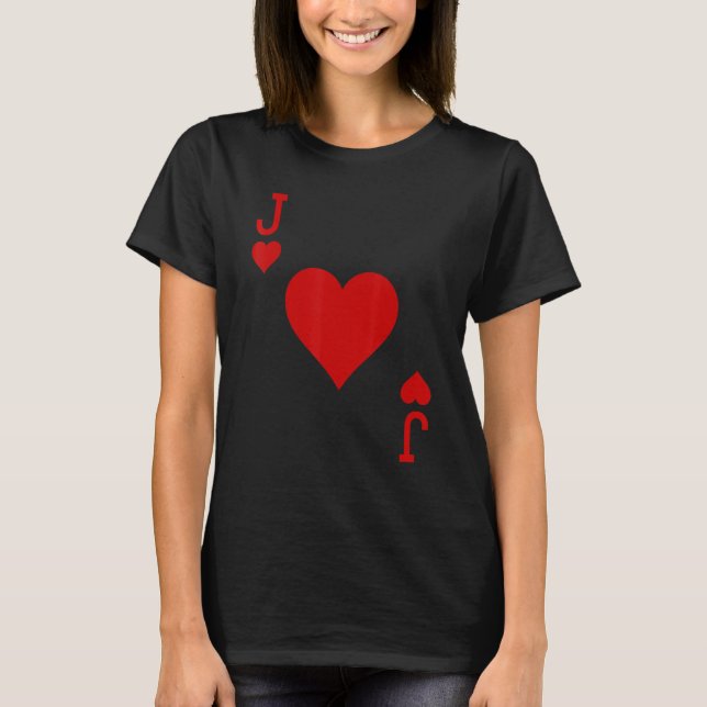 T-shirt Fun Jack of Hearts  Cute playing card costume idea (Devant)