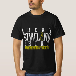 T-shirt Fun Lucky Bowling Joueur Bowlers Pin Cadeau