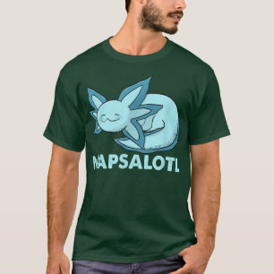T-shirt Fun napsalotl aolotl dormir mignon kawaii aalotl a