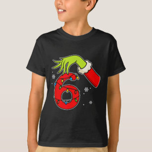 T-shirt Fun numéro 6 Noël 67 Six Sept Mème Xmas Hommes