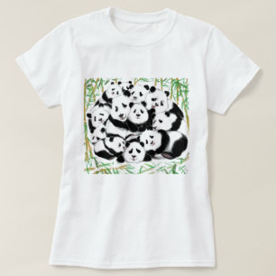 T-shirt Fun Panda Drôle