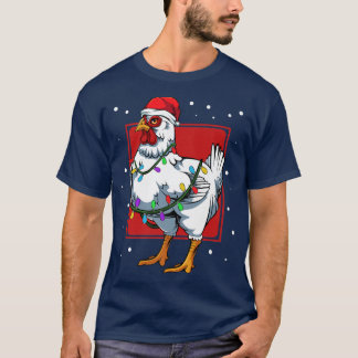 T-shirt Fun Père Noël Cute Celebrat Happy Chris