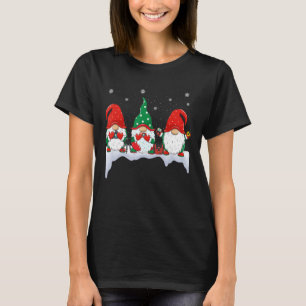 T-shirt Fun Photographe Gnomes Noël Gnomies Photogra