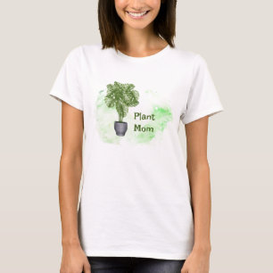 T-shirt Fun Plante Maman Citer Houseplant Monstera