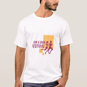 T-shirt Fun & Run Festive Event Royale Designs