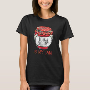 T-shirt Fun Secrétaire Femme mignonne mème Secrétaire Cita
