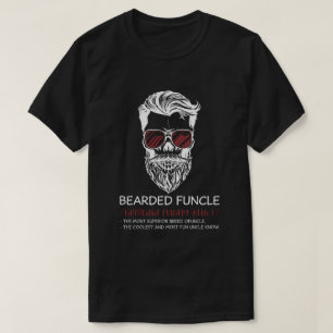 T-shirt Funcle strié Funny Uncle Définition
