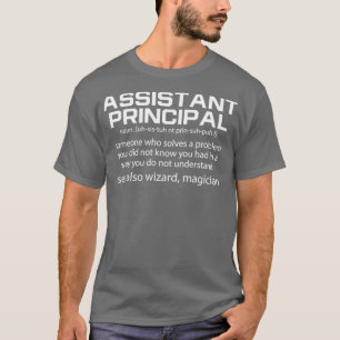 T-shirt Fundy Assistant principal Définition Assistant Pri