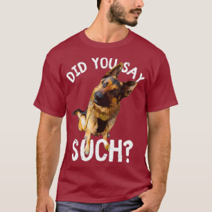 T-shirt Fundy Police K9 Unité Allemande Shepard Dire pour