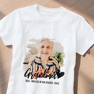 T-shirt Funérailles Grunge Forever dans nos cœurs Photo