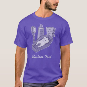 T-shirt funéraire pour dents