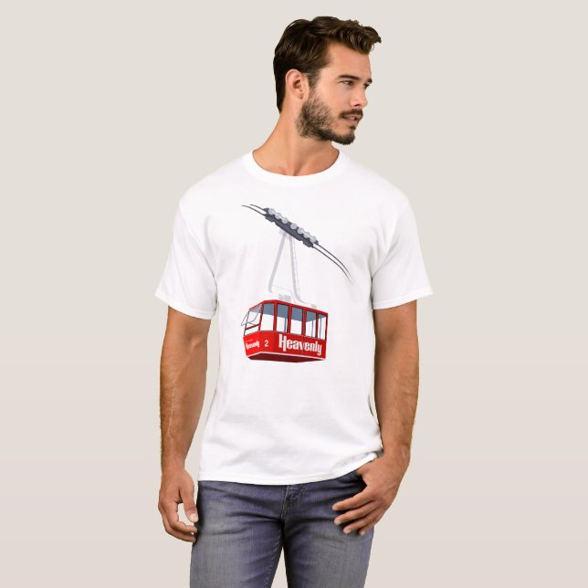 T-shirt Funiculaire merveilleux (Devant entier)