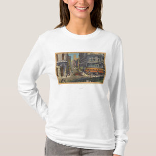 T-shirt Funiculaires sur le marché et la rue de Powell