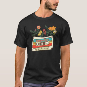 T-shirt Funk Floral Soul Vintage les années 70 Costume Pou
