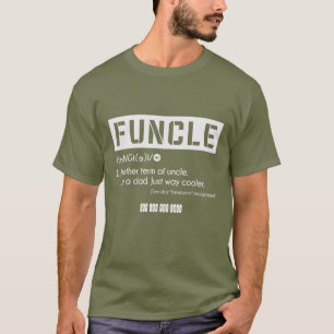 T-shirt Funk meilleur oncle amusant