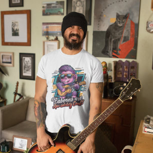 T-shirt Funky Baboon Rockstar Tee