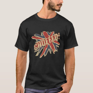 T-shirt Funky British Slang T Shirt pour Anglophiles Chuff