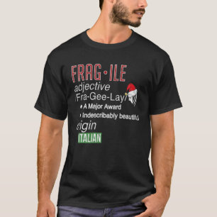 T-shirt Funky Christmas Fragile Fra Gee Lay Major Award T