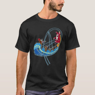T-shirt Funky Christmas Roller Dessous de verre Parc d'att