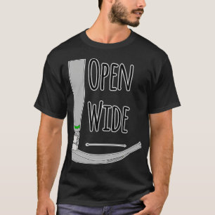 T-shirt Funky CRNA laryngoscope Anesthésiologiste Médicale
