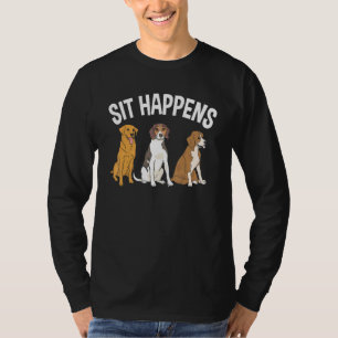 T-shirt Funky Dog Training Art Pour Hommes Femmes Chien An
