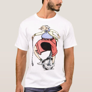 T-shirt funky drôle je peux toujours "Cane"
