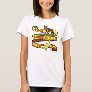 T-shirt Funky Fox Duck Animal Pun