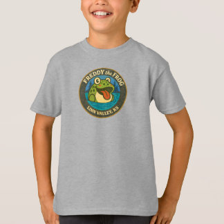 T-shirt Funky Freddy Frog of Linn Valley, KS Kids Tee