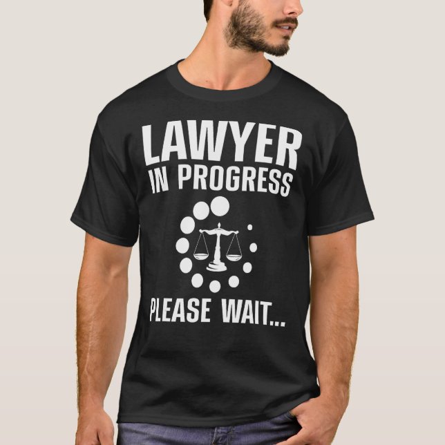 T-shirt Funky Law Student Art Men Women Lawyer Law School (Devant)