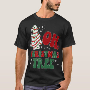 T-shirt Funky Oh Christmas Tree Cakes Debbie Christmas Ret
