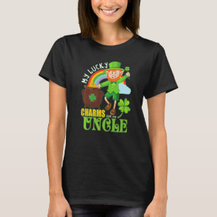 T-shirt Funky Oncle Paddy Day St patrick Lucky Charms Cal