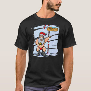 T-shirt Funky Santa Claus Danser Noël Soir Noël Premi