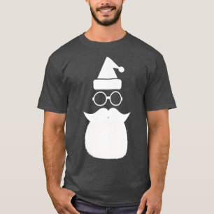 T-shirt Funky Santa Claus Visage Lunettes De Soleil Avec 6
