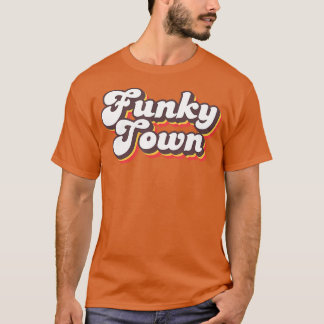 T-shirt Funky Town Roller Disco Outfit Retro les années 70
