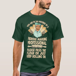 T-shirt Funky Ukrainien Polonais Pierogi en slave