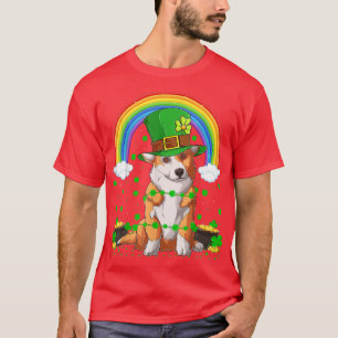T-shirt Funky Vintage arc-en-ciel Cardigan Welsh Corgi St.