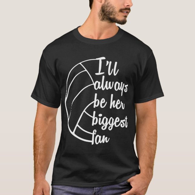 T-shirt Funky Volleyball Pour Femmes Maman Papa Entraîneur (Devant)