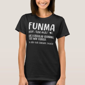 T-shirt Funma, Drôle cadeau de grand-mère