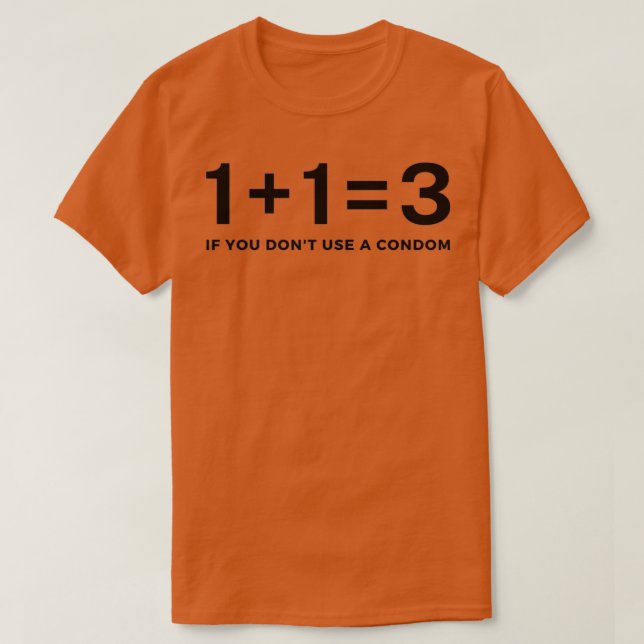 T-shirt Funny 113 Si vous faites un don27t utilisez un pré (Design devant)