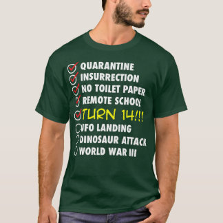 T-shirt Funny 14th Birthday in 2022, Born in 2008 Premium 