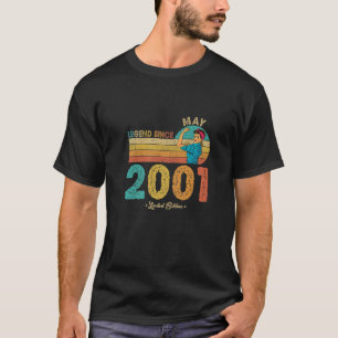 T-shirt Funny 21St Birthday May 2001