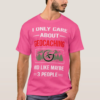 T-shirt Funny 3 Personnes 02 Geocaching Geocache Geocacher
