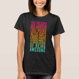 T-shirt Funny 50e anniversaire Chemise Vieux Mètre Drôle 5